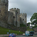 HFF: Arriva Cymru CX14 BYK passing Conwy Castle - 25 Jun 2015 (DSCF9971)