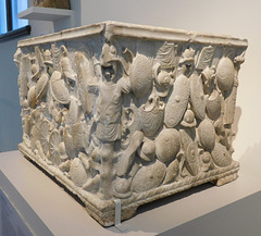 Marble Cinerary Urn in the Metropolitan Museum of Art, August 2019