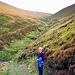 Pathway crossing a Ford with the Clough running down from Little Holden Moor and Greystones Moss (Scan from 1989)