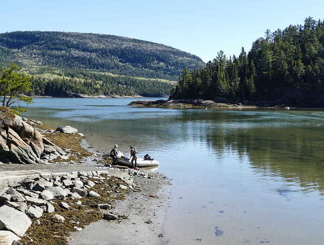 Day 12, Baie-des-Rochers, Quebec