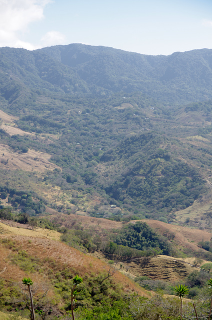 Looking north-east at the beautiful Monte Verde mountain range