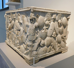 Marble Cinerary Urn in the Metropolitan Museum of Art, August 2019