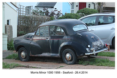 Morris Minor 1000 1956 Seaford 26 4 2014