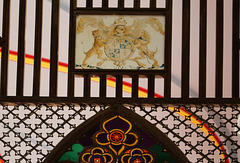 Detail of screen, St Margaret's Church, Thorpe  Market, Norfolk