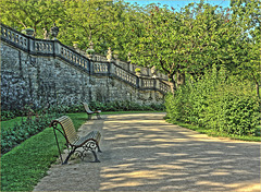 Würzburg Hofgarten der Residenz