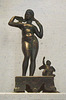 Aphrodite Anadyomene Bronze Statuette in the Louvre, June 2014