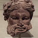 Red Limestone Head of Silenus from Rhodes in the Metropolitan Museum of Art, July 2016