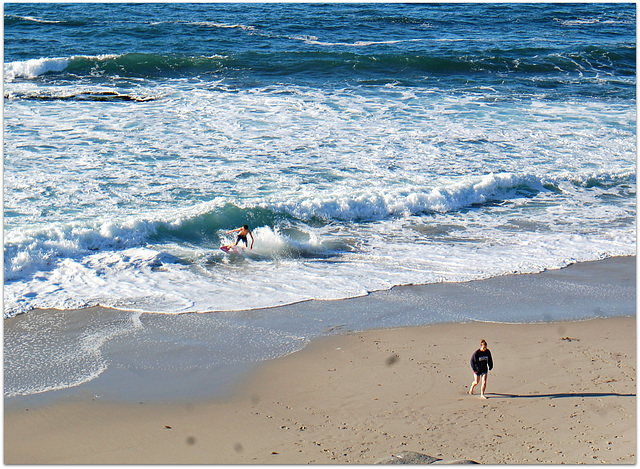 Beach fun time