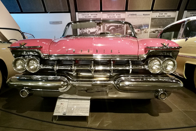 Athens 2020 – Hellenic Motor Museum – 1959 Chrysler Imperial Crown Convertible