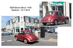 Morris Minor 1100 1959 Seaford 13 7 2014