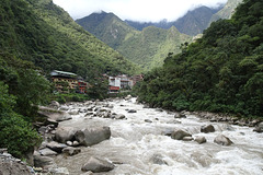 Urubamba River At Aguas Calientes