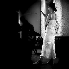 Warten auf die U-Bahn