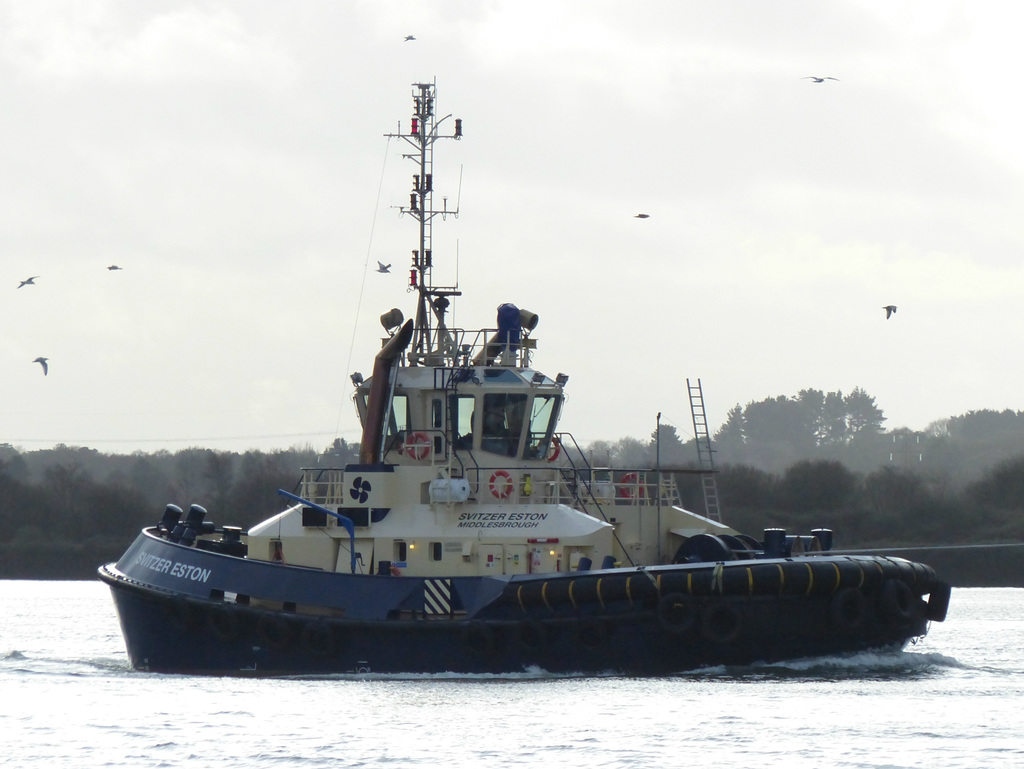 Svitzer Eston at work (1) - 10 January 2016