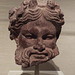 Red Limestone Head of Silenus from Rhodes in the Metropolitan Museum of Art, July 2016