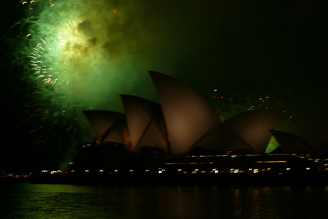 Fireworks Over The Opera House