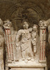 Detail of the Altar with Tyche Flanked by Lions in the Metropolitan Museum of Art, June 2019