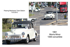 Morris Minor 1300 convertible 1961 Newhaven 13 9 2012