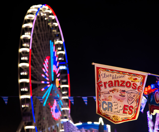 Der kleine Franzose und das große Rad