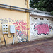 Tuk-tuk et graffitis