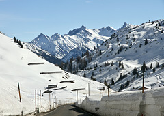 Winter (auf dem Hochtannbergpass)