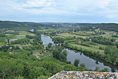 vue des remparts de DOMME vue des remparts de DOMME