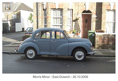 Morris Minor East Dulwich 26 10 2006