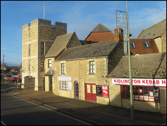 Kidlington in the winter sunlight