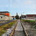 Hafenbahngleis an der Fischhofstraße (Rhein-Ruhr-Hafen, Mülheim-Speldorf) / 7.01.2023