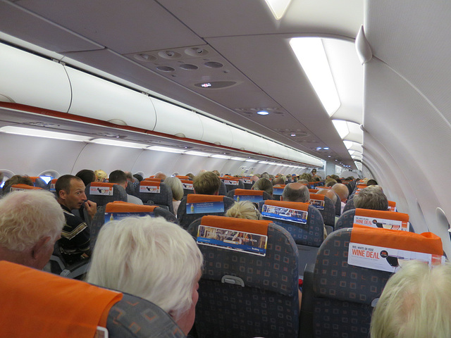 On board Easyjet