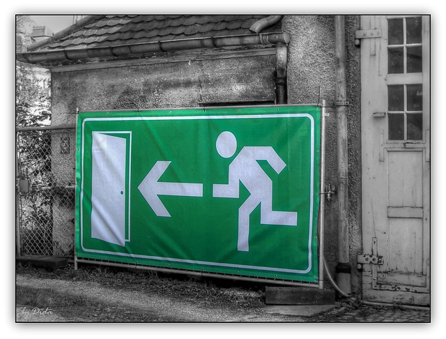 Emergency exit - whereto?