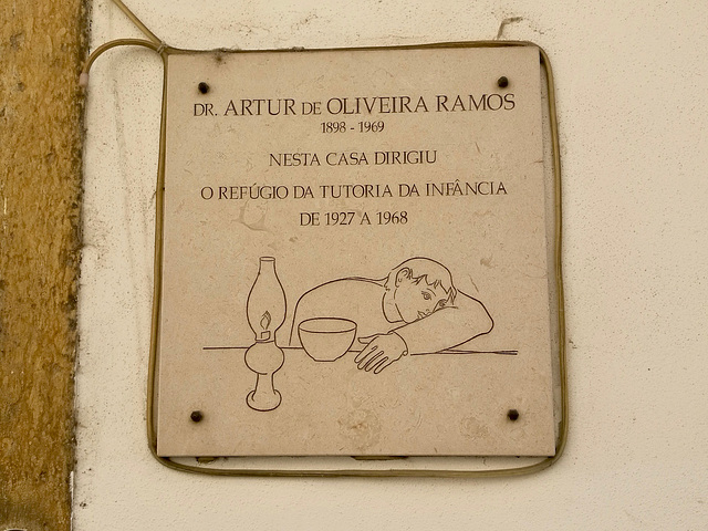 Lisbon 2018 – Memorial plaque for Dr. Artur de Oliveira Ramos