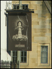 Lighthouse pub sign