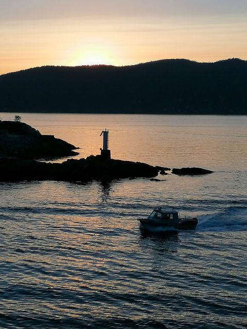 Auf dem Weg nach Bowen Island