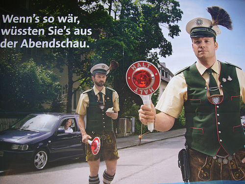 Werbeplakat