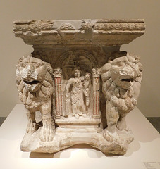 Altar with Tyche Flanked by Lions in the Metropolitan Museum of Art, June 2019