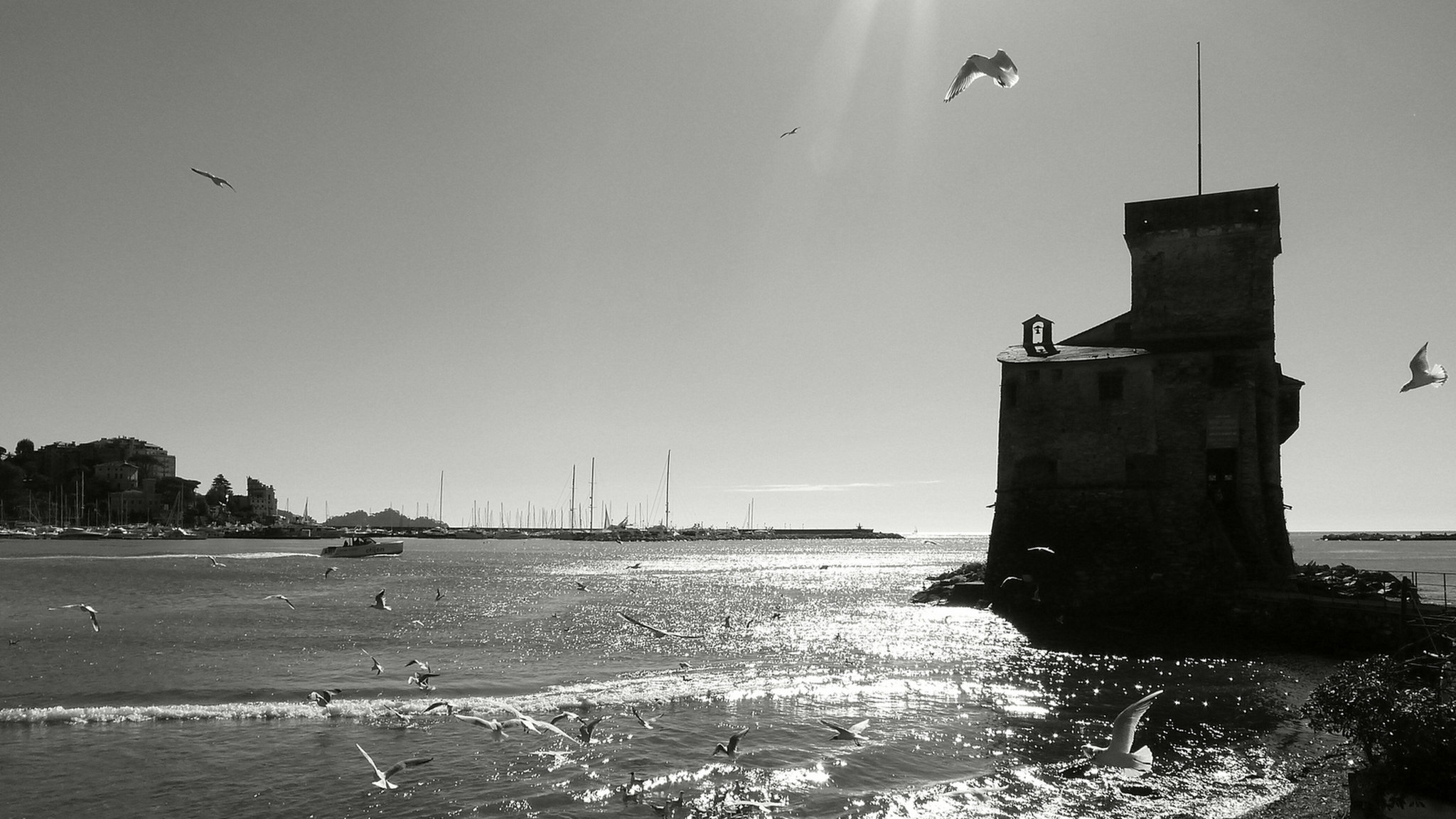 un castello sul mare