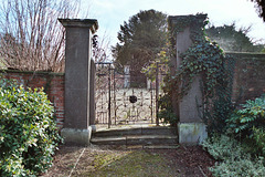 Garden Gates, Scraptoft Hall, Leicestershire