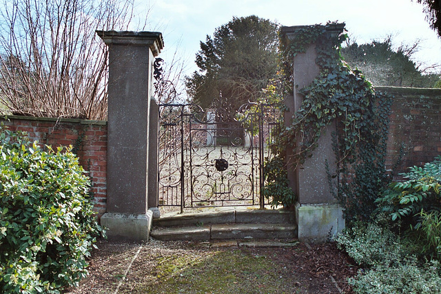 Garden Gates, Scraptoft Hall, Leicestershire