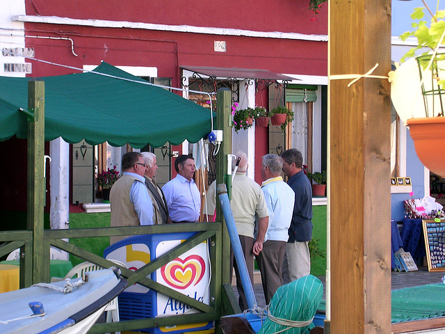 the singers Burano