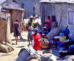 ... coin de rue à Port-au-Prince ...