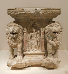 Altar with Tyche Flanked by Lions in the Metropolitan Museum of Art, March 2019