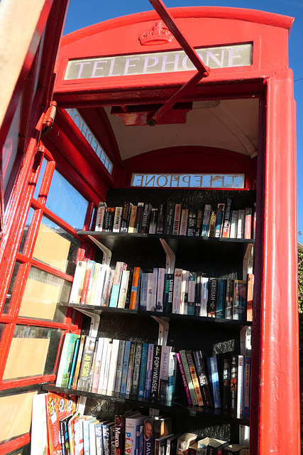 The local library 'Old Brampton' ..''Please come in''