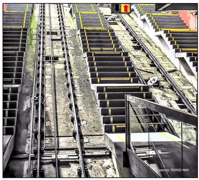 Heidelberg Bergbahnschienen