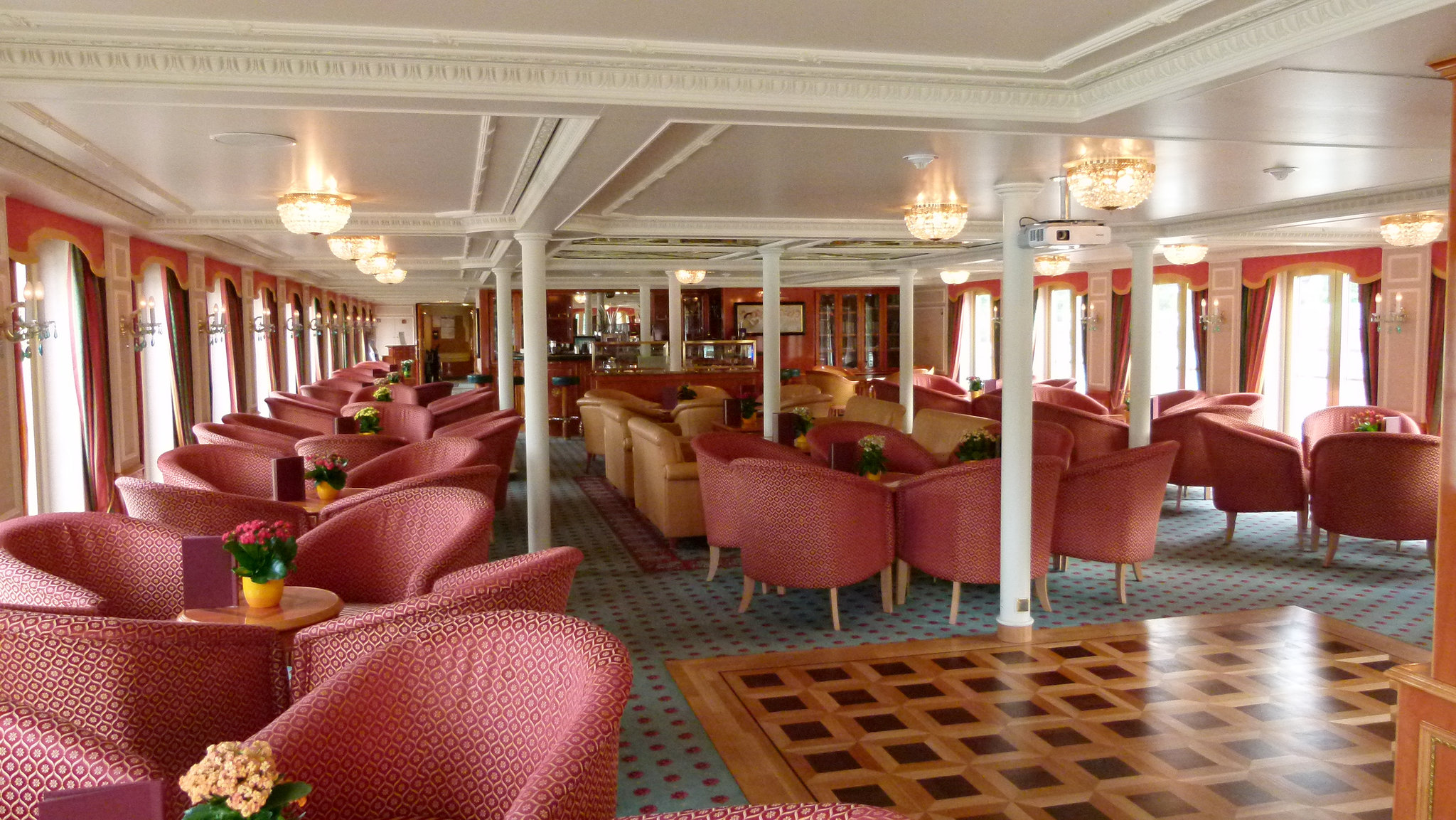Salon auf der MS Casanova