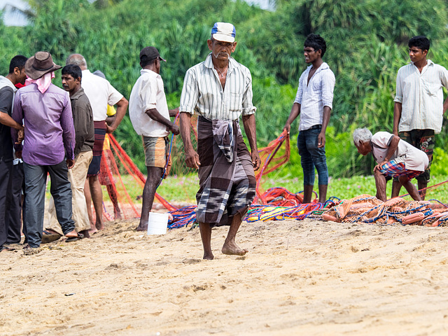 Sri Lankan traditional fishing, Wadduwa