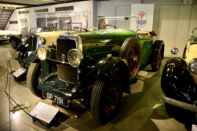 Athens 2020 – Hellenic Motor Museum – 1931 Alvis 12/60 Beetle-back