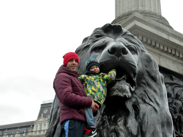 avec le lion