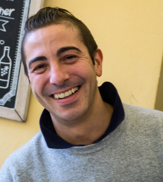 Vincenzo, waiter in Castellina di Chianti