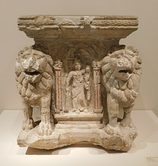 Altar with Tyche Flanked by Lions in the Metropolitan Museum of Art, March 2019