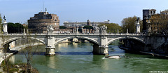 Pont Vittorio Emanuele II  (Rome) Italie